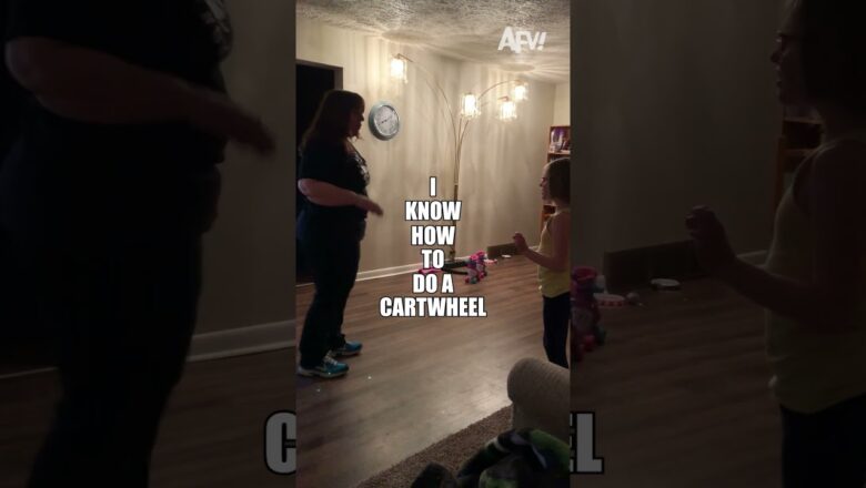I π KNOW π HOW π TO π DO A π CARTWHEEL π #afv #fail #funny #shorts