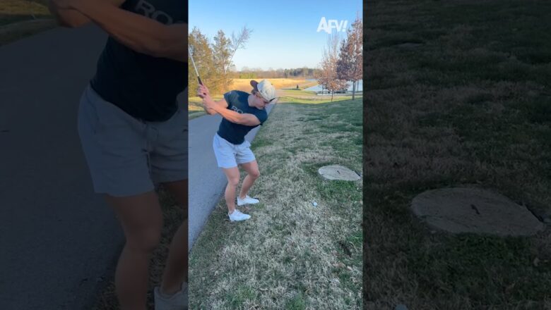 Instant revenge 🏌️‍♂️ #afv #fail #golfing #funny #shorts