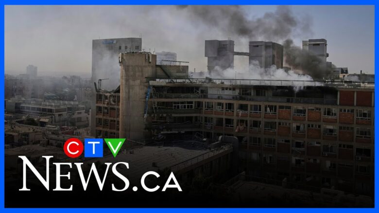 Israeli hospital struck by Iranian missile barrage, at least 70 injured