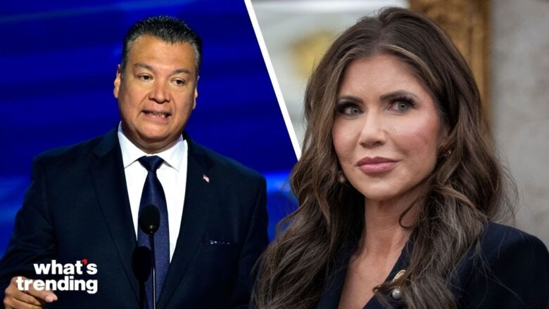 Kristi Noem Faces BACKLASH After Senator Padilla’s Press Conference Removal