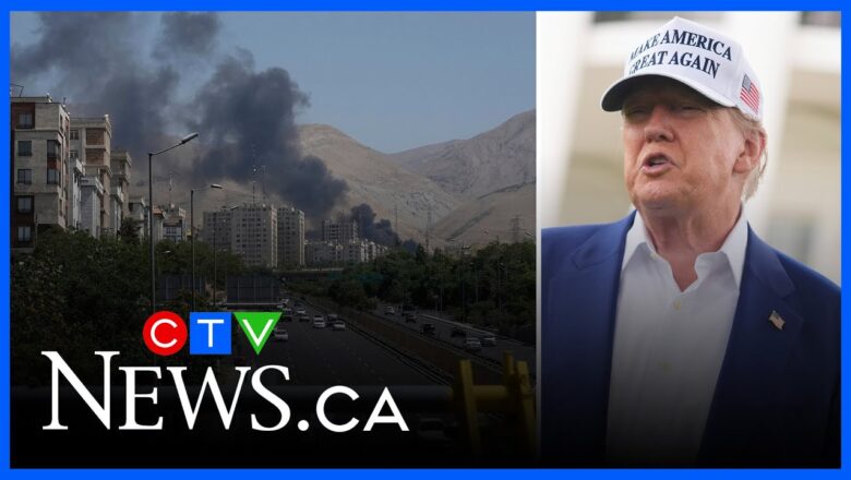 ‘Why didn’t you negotiate with me before? | Trump speaks with reporters on Israel-Iran conflict