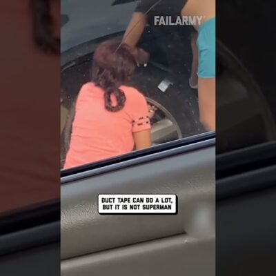 Worst Tire Fix EVER