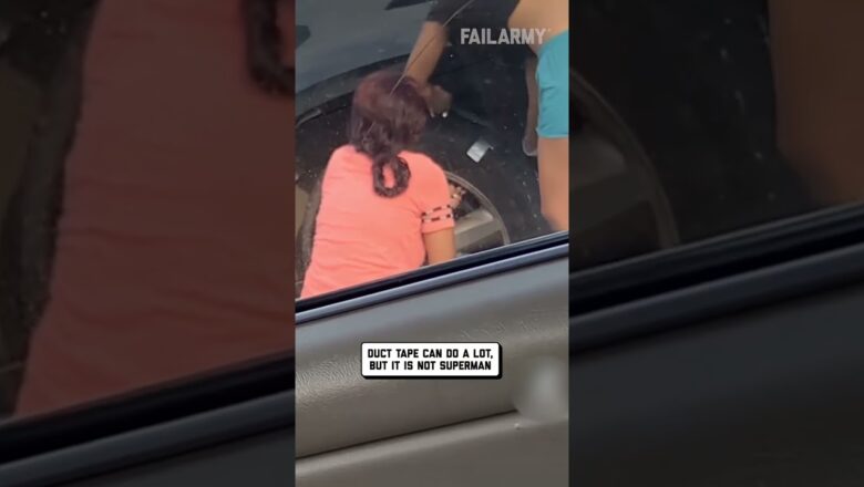 Worst Tire Fix EVER