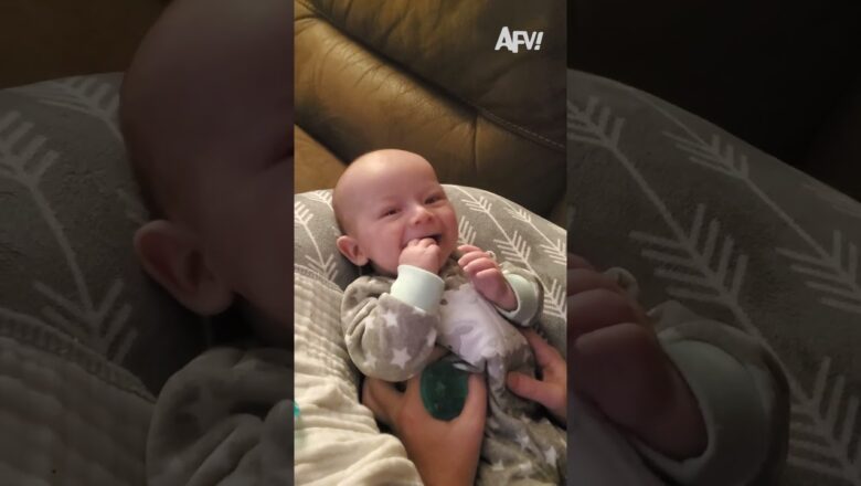 Baby humbles mom REAL quick