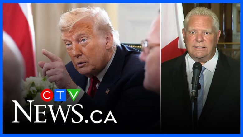 Ford says he’s ‘never confident’ in negotiations to achieve a ‘so-called’ trade deal with Trump