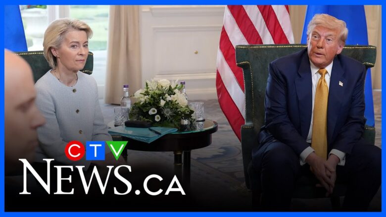 Here’s what Canada might learn from Trump’s trade deal with the E.U. | EXPLAINED
