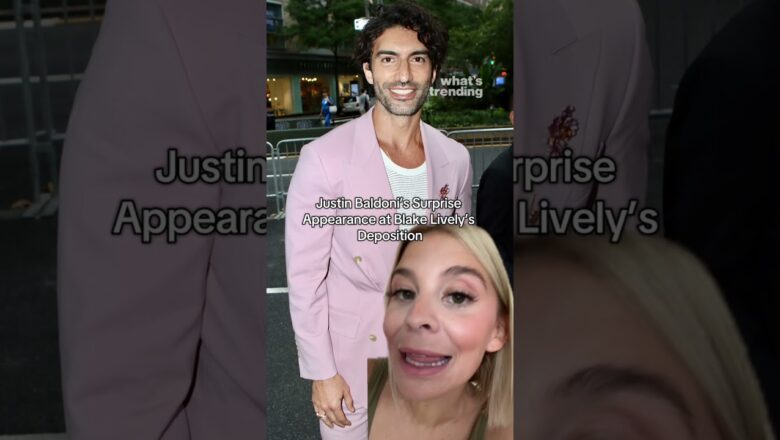 Justin Baldoni’s Surprise Appearance at Blake Lively’s Deposition