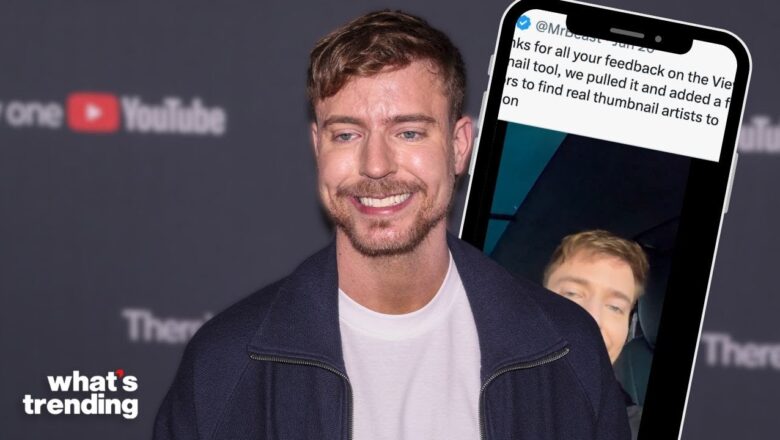 MrBeast REMOVES AI Thumbnail Tool Amid Heated BACKLASH Over Art and AI