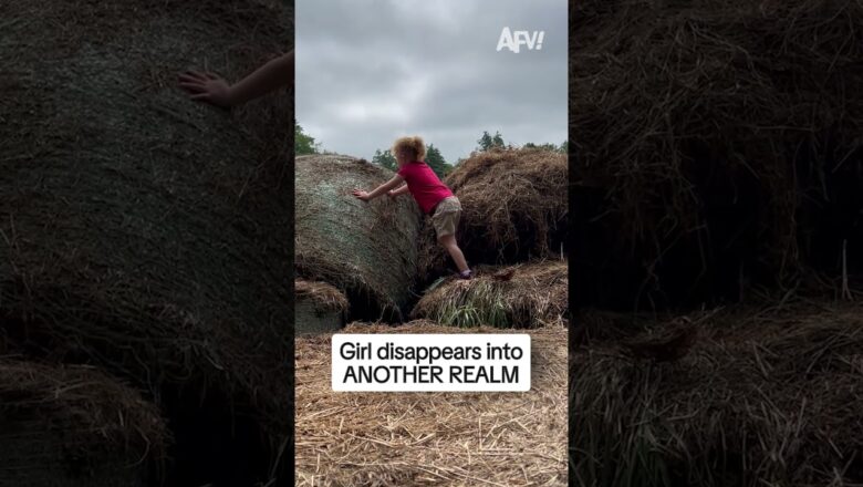 Nah cause WHERE did she go??? 🤣 #afv #funny #shorts