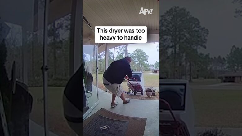 This dryer was too heavy to handle