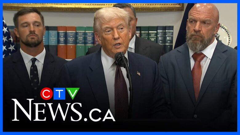 Trump says Canada recognizing a Palestinian state ‘not a deal breaker’ for trade talks