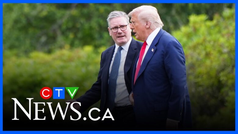 Trump says the U.K. possibly recognizing a Palestinian state ‘rewards Hamas’