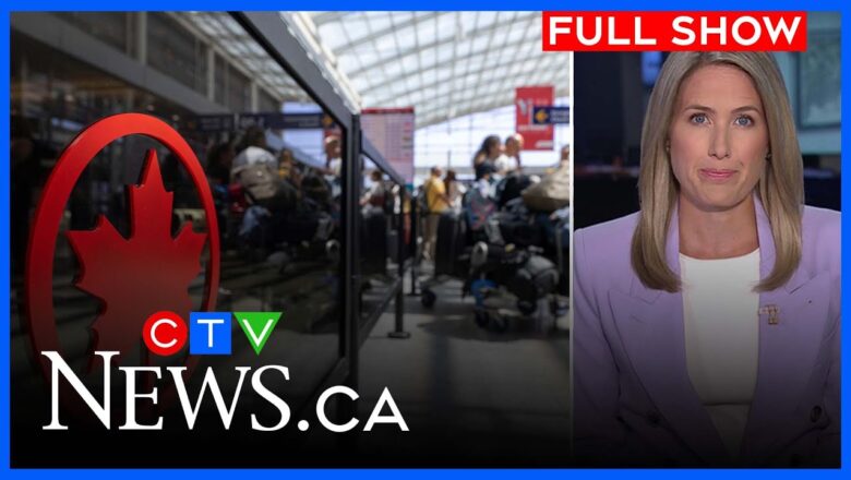 10,000 Air Canada flight attendants set to walk off job | CTV National News at 5:30 for Aug 15, 2025