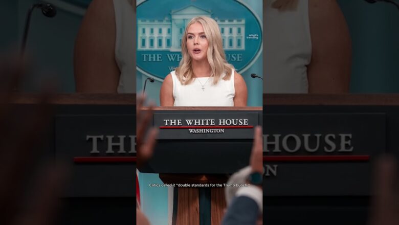 Backlash erupts Over Press Secretary’s Birthday Surprise |#KarolineLeavitt