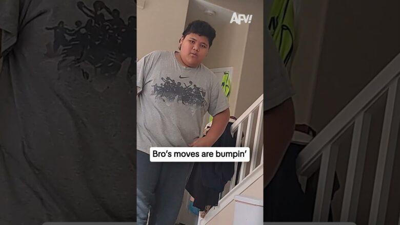 Bro’s moves are bumpin’