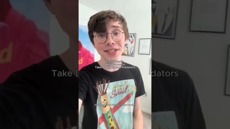 Chris Hansen Joins Forces to TAKE DOWN Roblox Predators | #Roblox