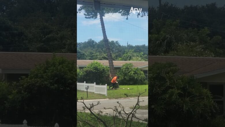 His first and LAST time doing this himself