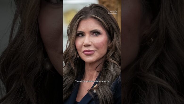 Kristi Noem Responds to SAVAGE South Park Parody | #SouthPark #KristiNoem #shorts