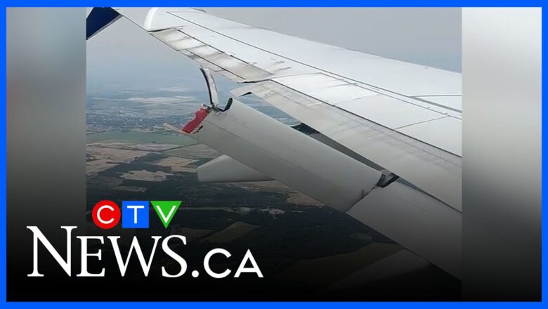 Part of Delta Air Lines 737’s wing breaks off during flight