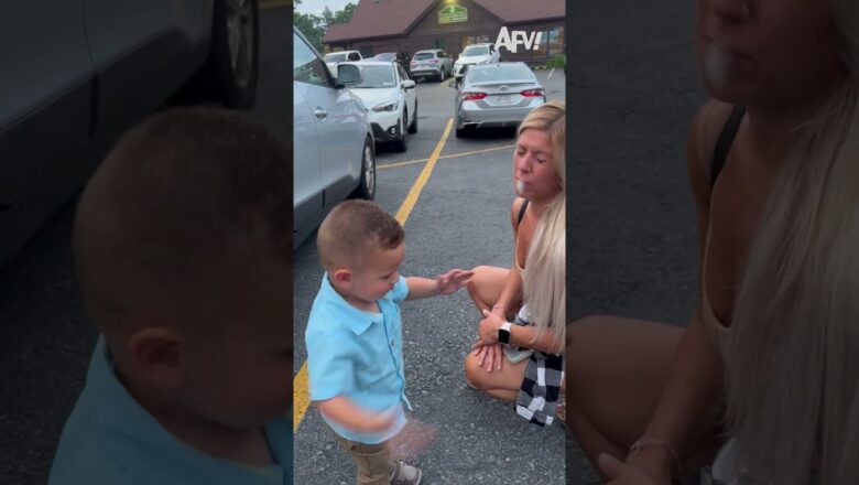 Toddler’s magic trick GONE WRONG 😅