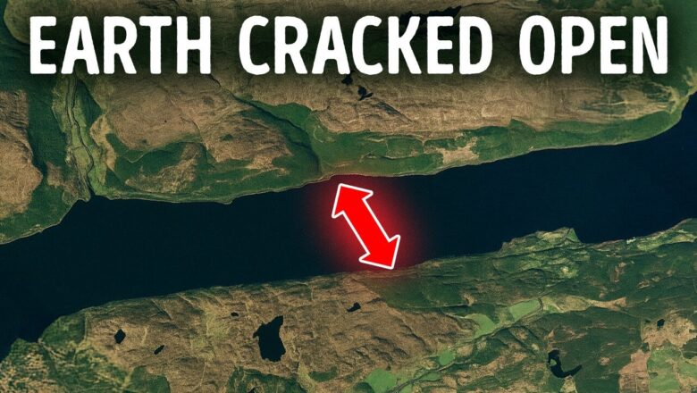 Why There Is a Straight Gap in the Middle of Scotland