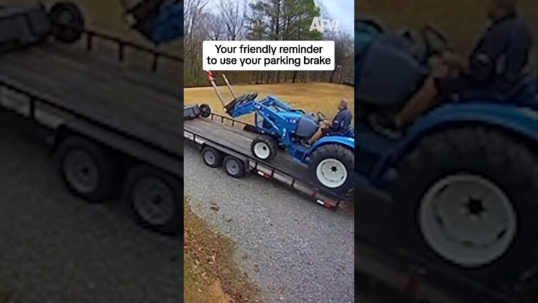 Your friendly reminder to use your parking brake