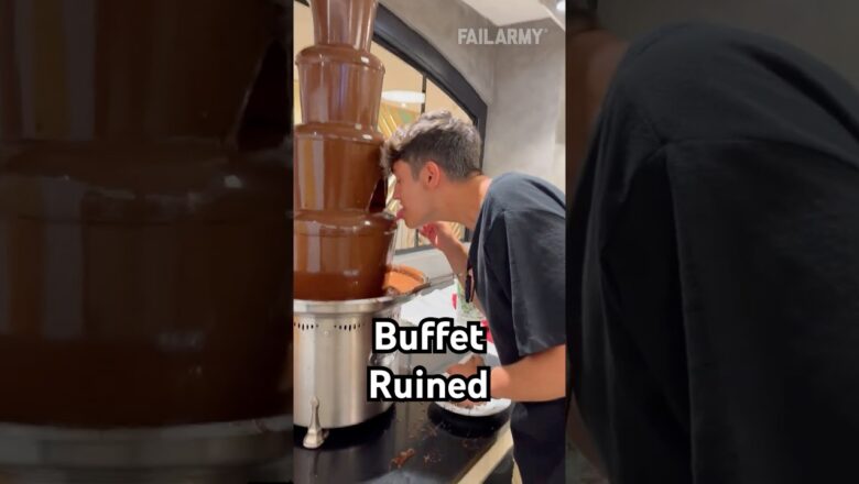 Chocolate Fountain Fail