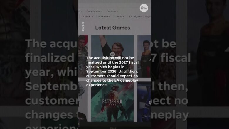 Jared Kushner, Saudi Arabia, more backers to buy EA in $55B deal #Shorts