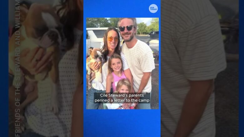 Parents of missing child pen letter to Camp Mystic after floods #Shorts