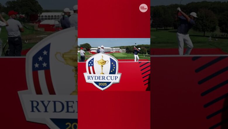 See chaos near Ryder Cup entrance as power line explodes