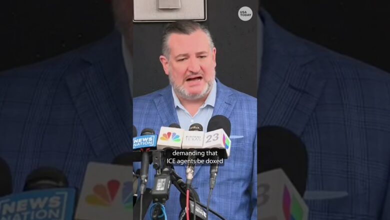 Sen. Ted Cruz on ICE facility shooting: ‘Your political opponents are not Nazis’ #Shorts