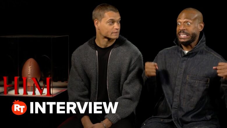 The ‘HIM’ Cast Share Favorite NFL Quarterbacks and Improv Lines From the Movie