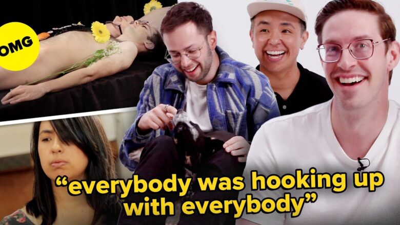 The Try Guys Spill Tea While Playing With Puppies