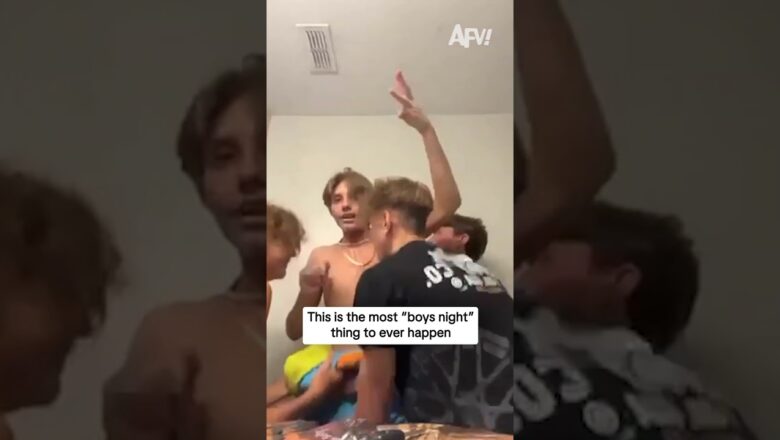 This is the most “boys night” thing to ever happen