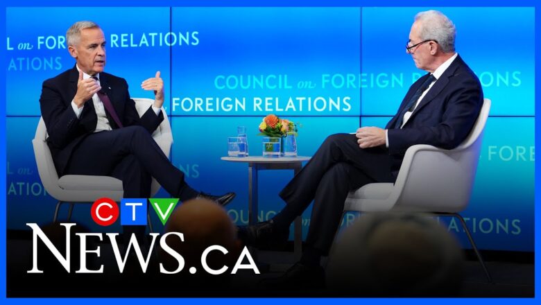 UN Security Council hosts fireside chat with PM Carney