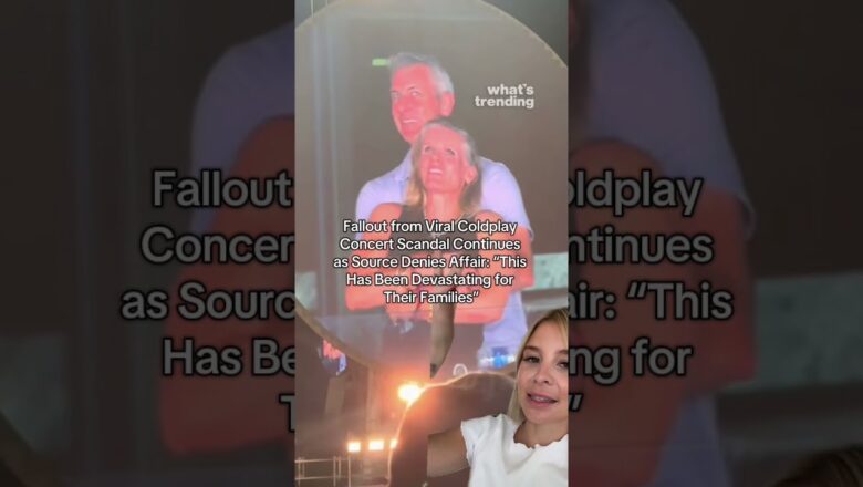 Viral Coldplay Video Fallout: CEO & Exec Deny Affair Amid Backlash