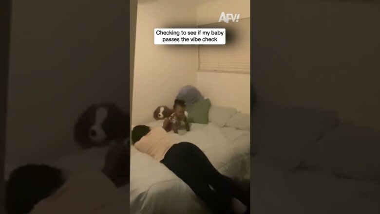 Checking to see if my baby passes the vibe check