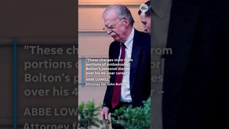 Ex-national security advisor John Bolton appears in court after grand jury indictment