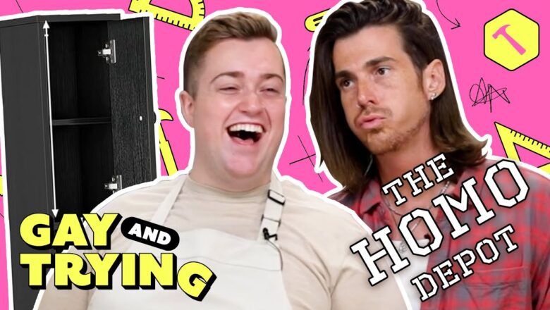 Gays vs Cheap Amazon Furniture: Can We Survive a DIY Build?