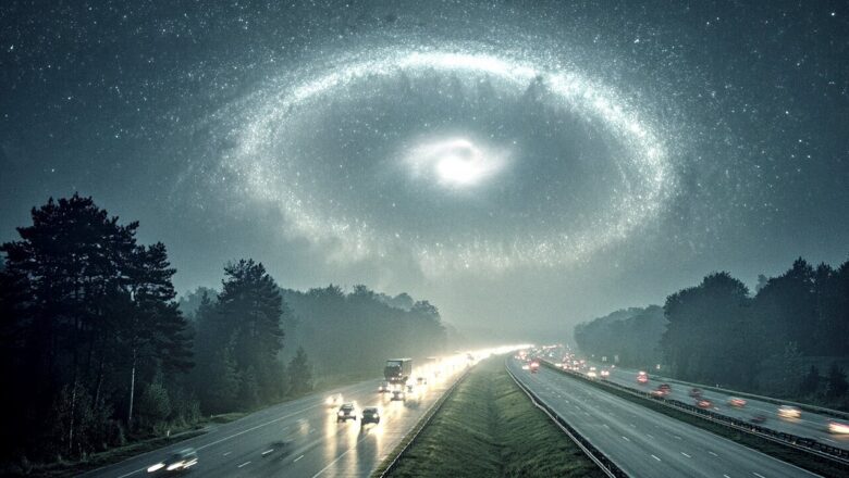 Huge Spiral Lit Up the Sky Over America, No One Could Explain It