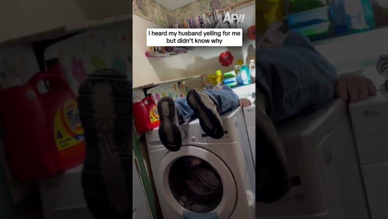 I heard my husband yelling for me but I didn’t know why