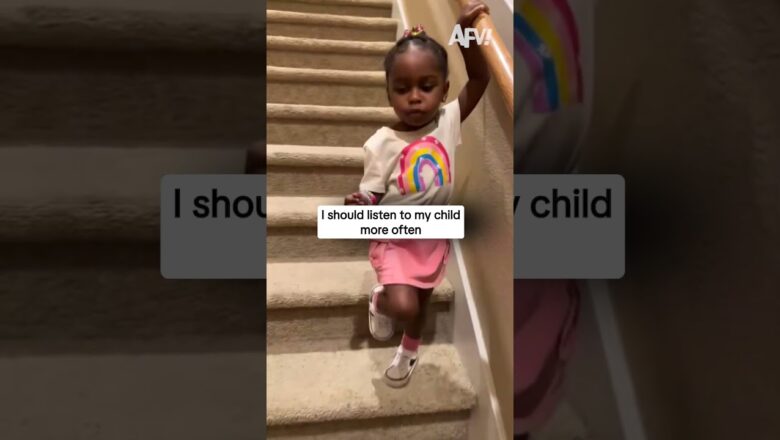 I should listen to my child more often