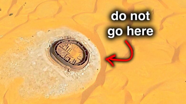 Impossible to Reach Places on Google Earth
