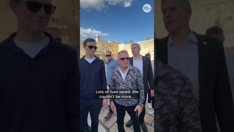 Ivanka Trump, Jared Kushner, Steve Witkoff visit Western Wall