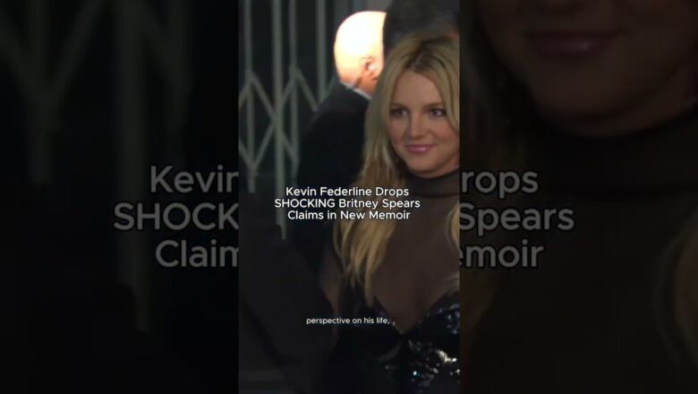 Kevin Federline Makes SHOCKING Britney Spears Claims in NEW Memoir