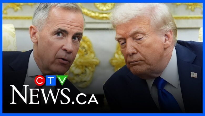 Majority of Canadians believe PM Carney’s comradery with Trump is just optics, Angus Reid poll finds