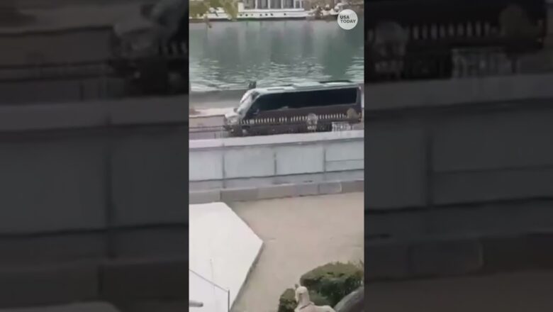 Moment Louvre thieves escape in broad daylight with priceless jewels