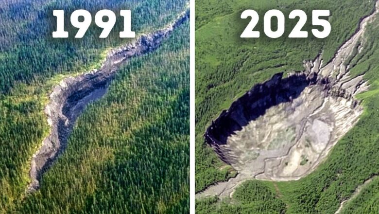 Mysterious Hole That Keeps Swallowing the Forest – No One Can Stop It
