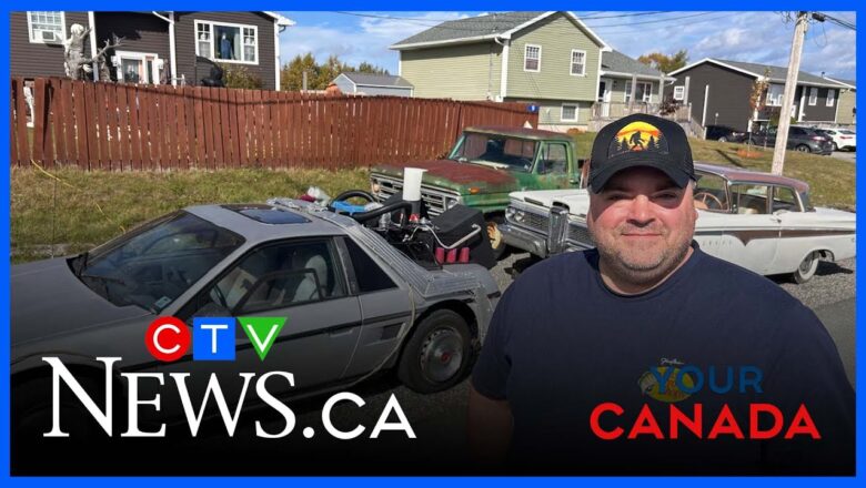 N.S. man turns vehicle into ‘Back to the Future’ replica DeLorean | Your Canada for Oct 9 2025
