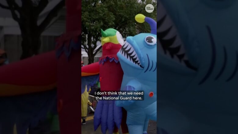 Portland residents’ ‘weird’ protests against Trump’s National Guard